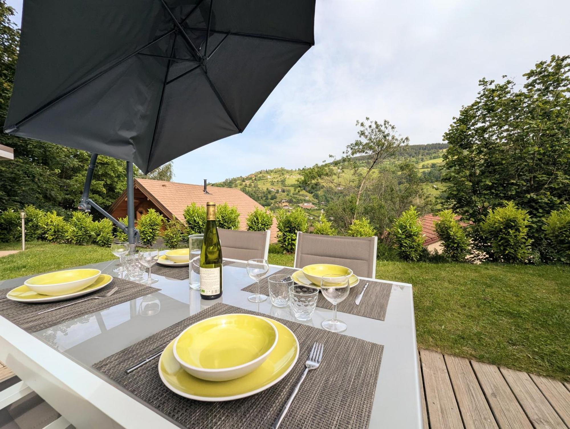 Chalet Sauna Jacuzzi 6 Personnes La Bresse Exterior photo