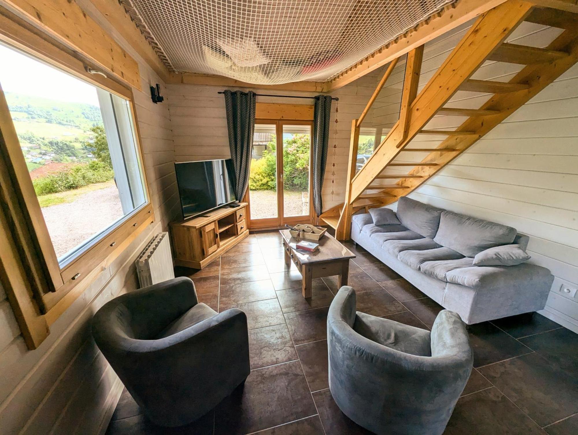 Chalet Sauna Jacuzzi 6 Personnes La Bresse Exterior photo