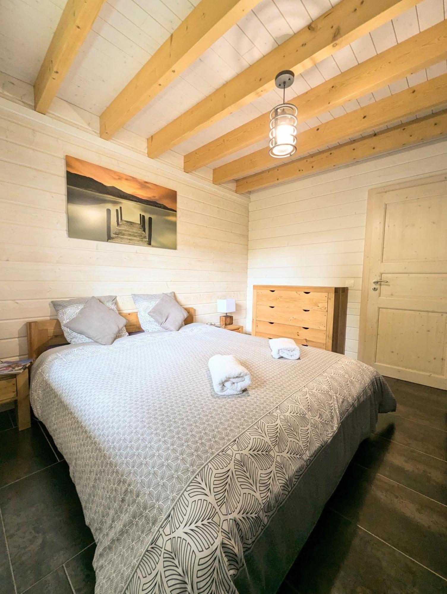 Chalet Sauna Jacuzzi 6 Personnes La Bresse Exterior photo