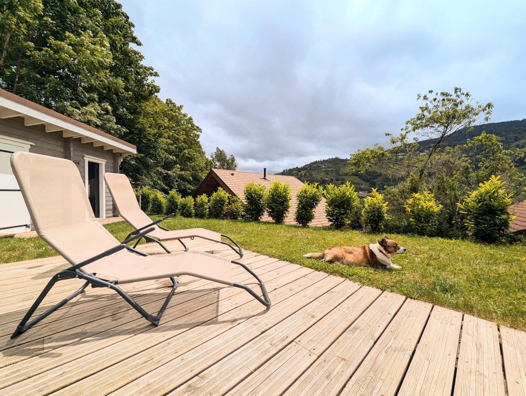 Chalet Sauna Jacuzzi 6 Personnes La Bresse Exterior photo