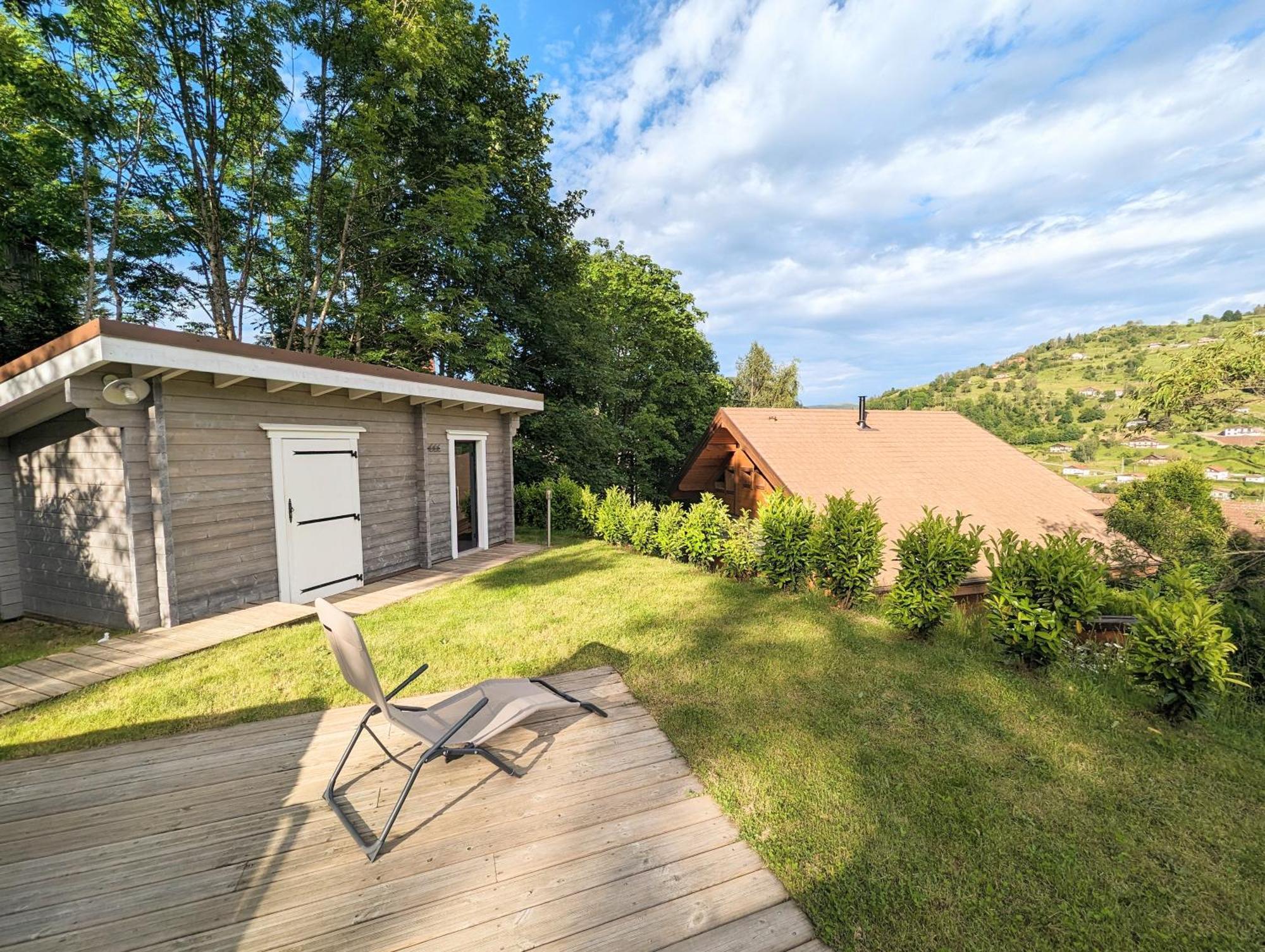 Chalet Sauna Jacuzzi 6 Personnes La Bresse Exterior photo